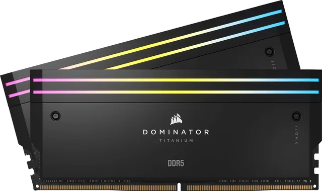 corsair-dominator-titanium-rgb-ddr5-ram-96gb-2x48gb-ddr5-6600mhz-cl32-intel-xmp- image 1