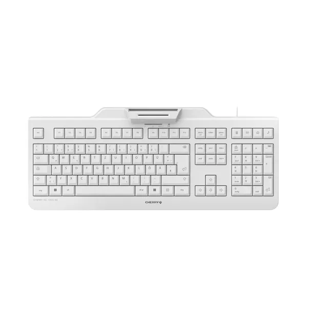 cherry-kc-1000-sc-security-tastatur-kabelgebunden-deutsch-qwertz-wei-mit-smartca image 1