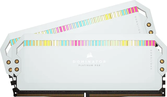 corsair-dominator-platinum-rgb-ddr5-ram-32gb-2x16gb-5200mhz-cl40-wei image 1
