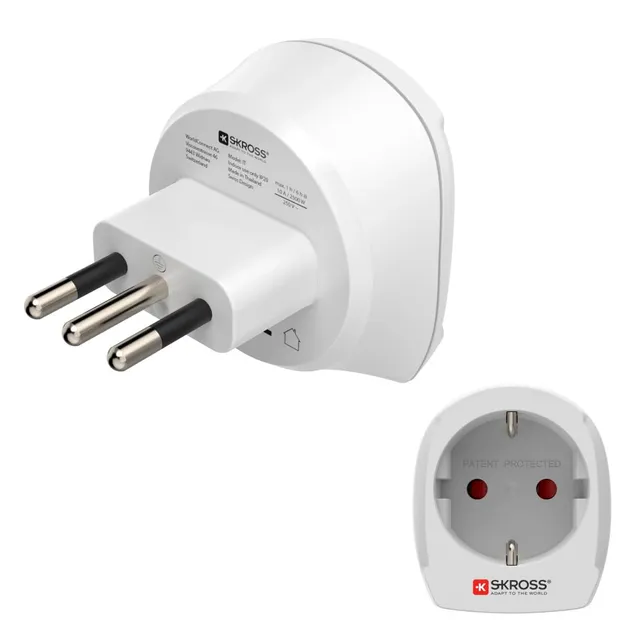 hama-reiseadapter-italien-typ-l-f-r-schutzkontaktstecker-konturenstecker-und-eur image 1