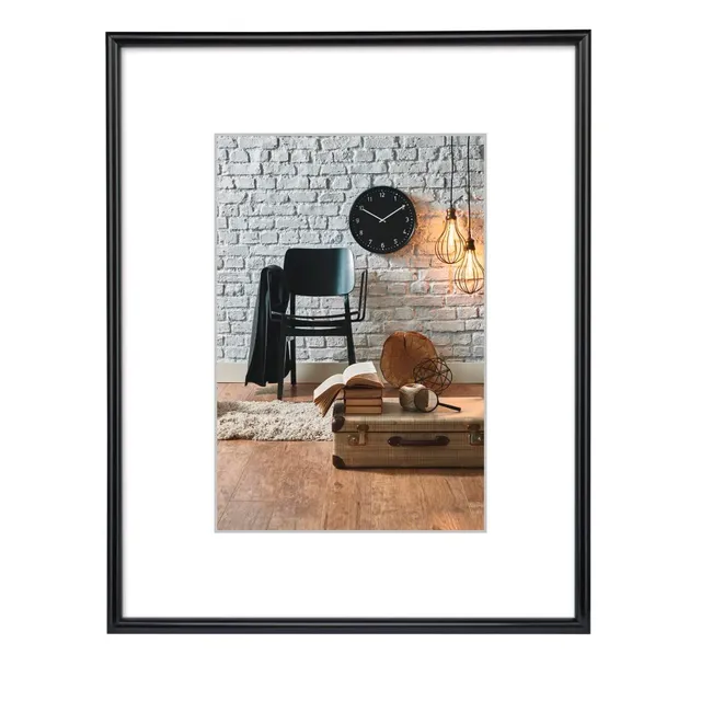 hama-bilderrahmen-sevilla-din-a3-29-7x42-cm-mit-passepartout-schwarz image 1
