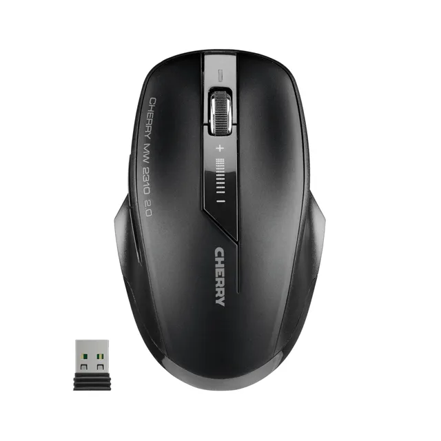 cherry-mw-2310-2-0-kabellose-optische-maus-beidh-ndig-6-tasten-dpi-schalter-schw image 1