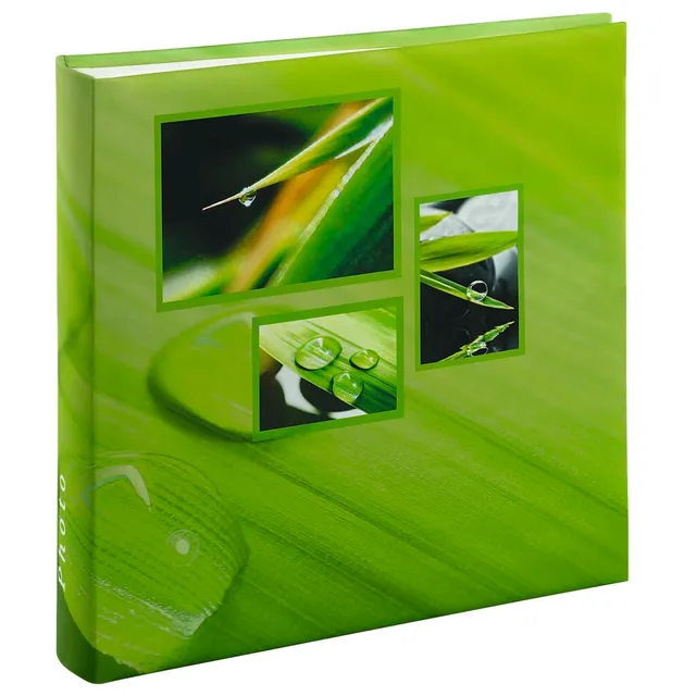 hama-jumbo-fotoalbum-singo-30x30-cm-100-wei-e-seiten-f-r-400-fotos-gr-n-zum-eink image 1