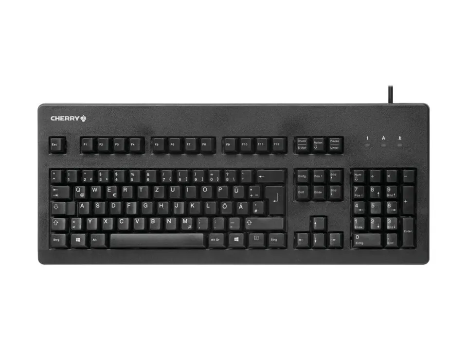 cherry-g80-3000-mechanische-tastatur-deutsch-qwertz-mx-blue-schwarz image 1