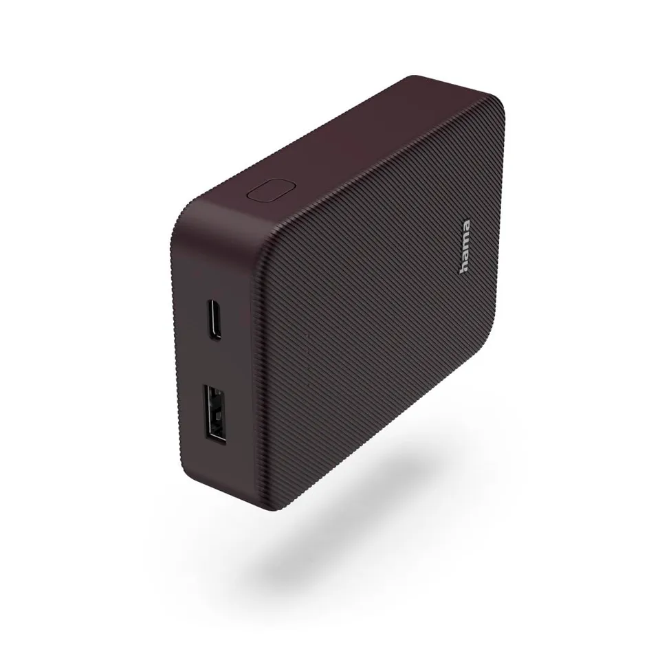 hama-powerbank-colour-10-10000-mah-externer-akku-mit-usb-c-usb-a-led-anzeige-zer image 1