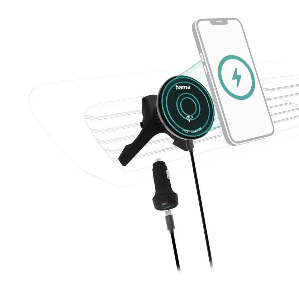 hama-induktive-auto-ladestation-15-w-qi2-magnetischer-wireless-charger-mit-kfz-h image 1