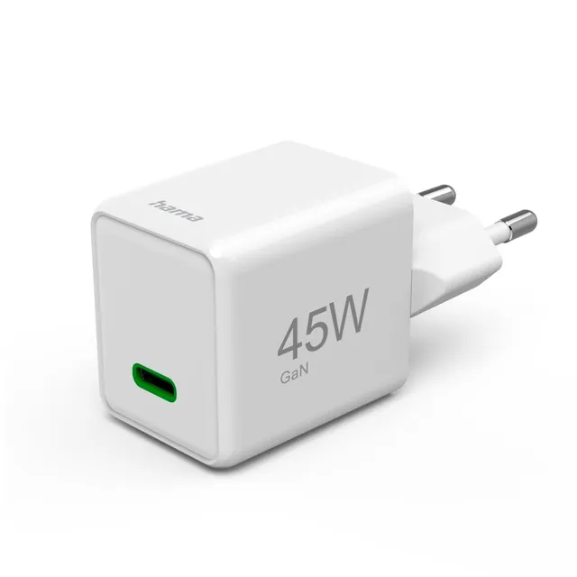 hama-45w-gan-schnellladeger-t-usb-c-power-delivery-quick-charge-super-mini-forma image 1