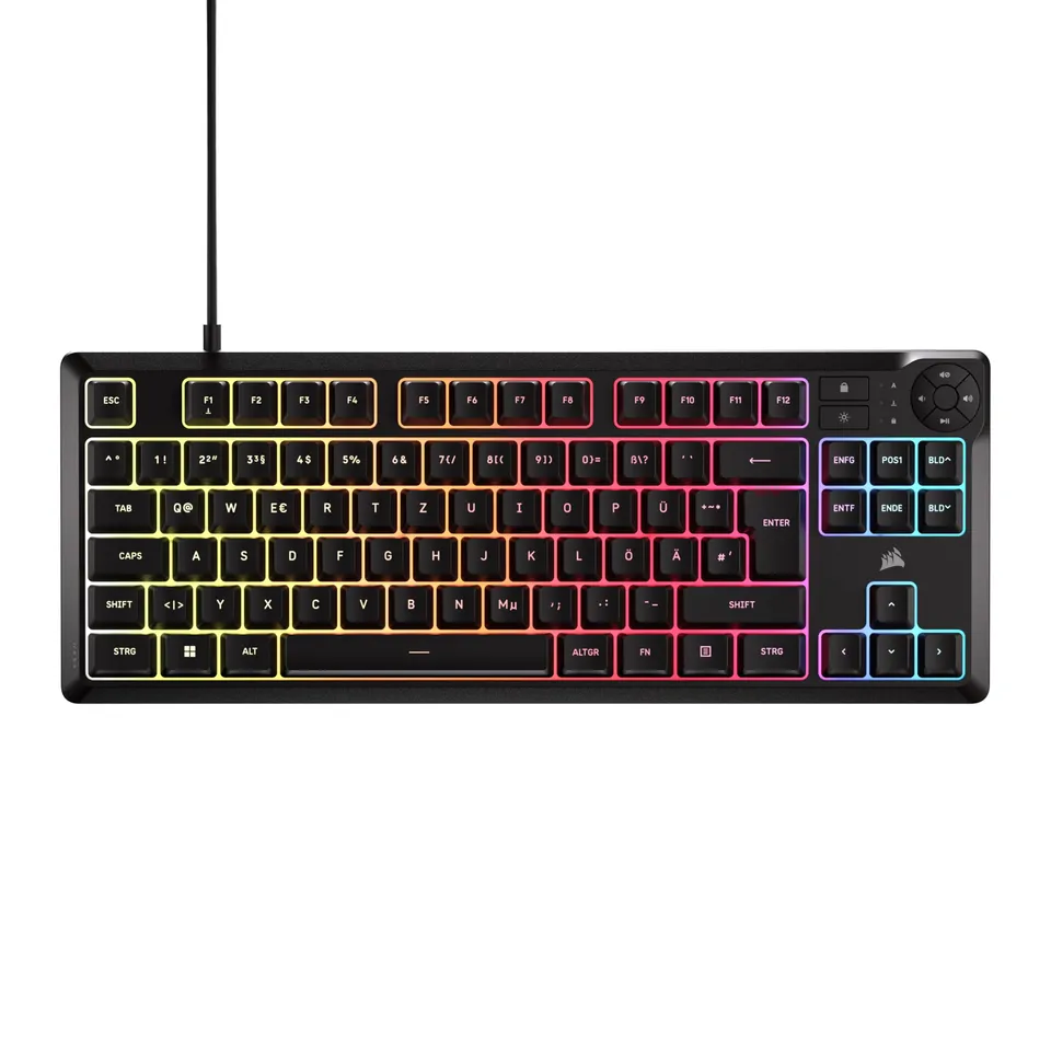 corsair-k55-core-tkl-rgb-tenkeyless-gaming-tastatur-qwertz-de-8-zonen-rgb-spritz image 1