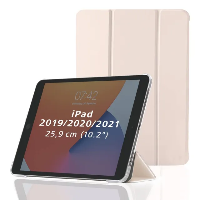 hama-fold-clear-smart-case-f-r-apple-ipad-10-2-zoll-7-8-9-generation-transparent image 1