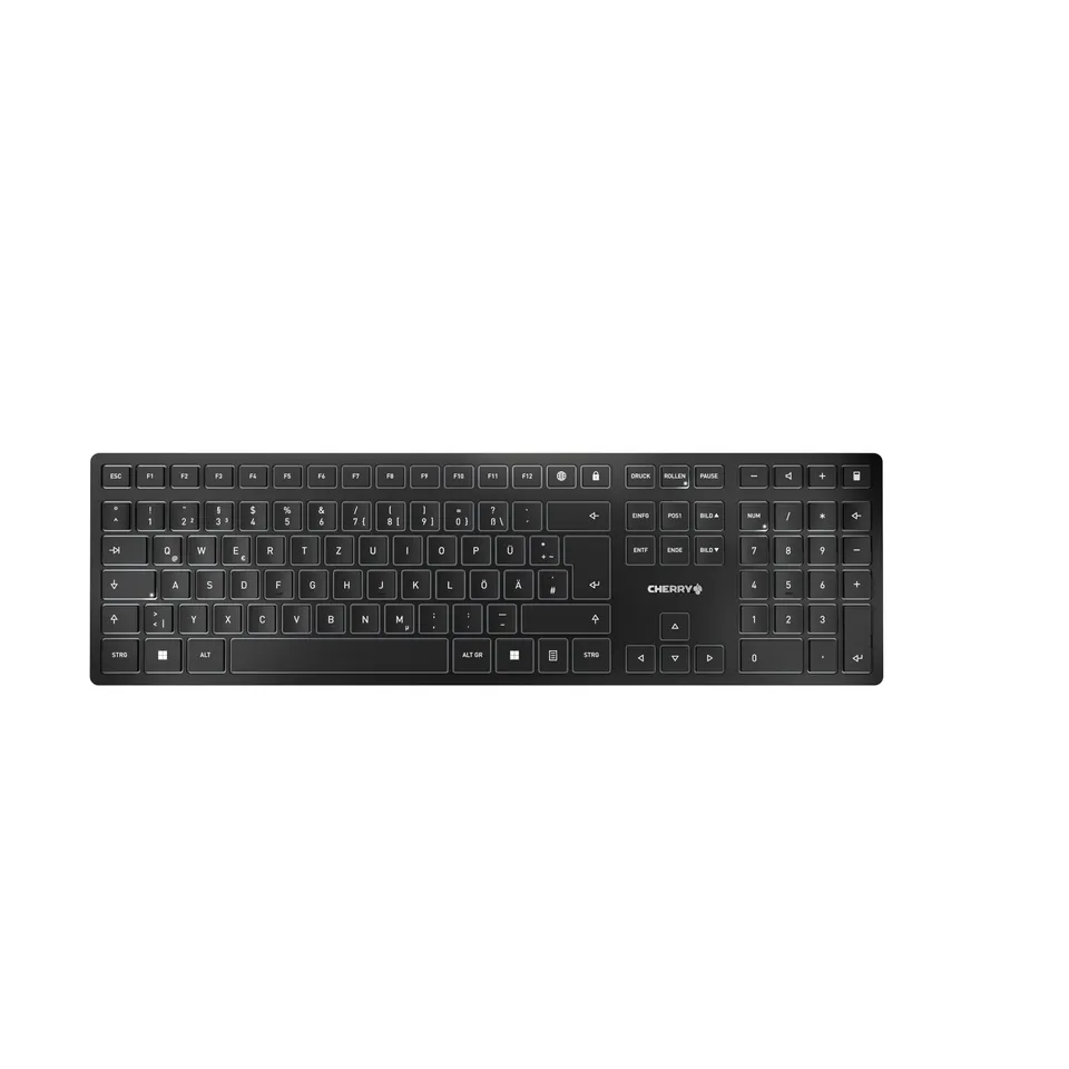 cherry-kw-9100-slim-kabellose-bluetooth-2-4-ghz-tastatur-deutsches-qwertz-schwar image 1