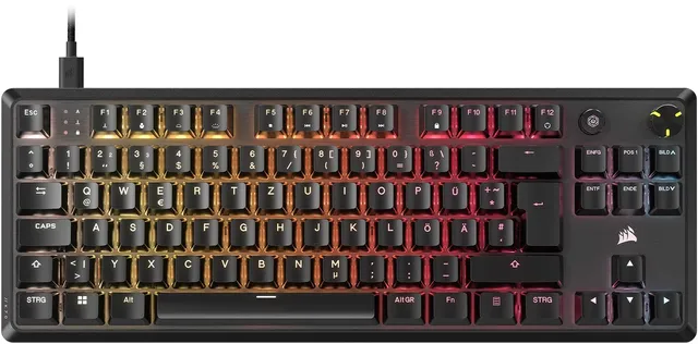 corsair-k70-core-tkl-rgb-mechanische-tenkeyless-gaming-tastatur-schwarz image 1