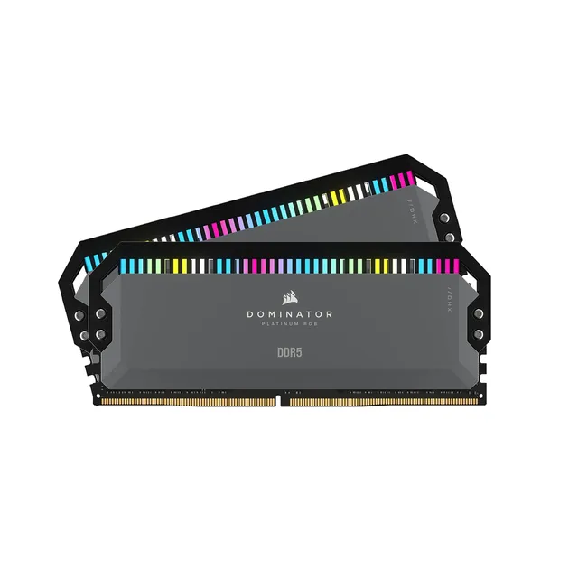 corsair-dominator-platinum-rgb-ddr5-ram-64gb-2x32gb-5600mhz-cl40-grau-cmt64gx5m2 image 1