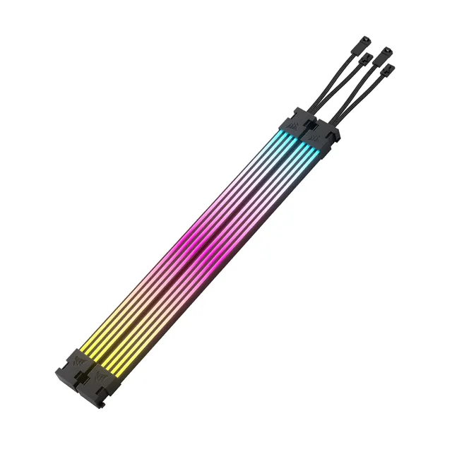 corsair-icue-argb-psu-kabelbinder-2x-200mm-led-streifen-mit-100-leds-pro-streife image 1