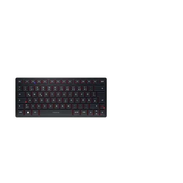 cherry-kw-9200-mini-kompakte-multi-device-tastatur-de-qwertz-schwarz image 1