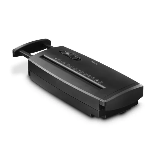 hama-classic-s60-aktenvernichter-streifenschnitt-p2-f-r-papierkorb-schwarz image 1