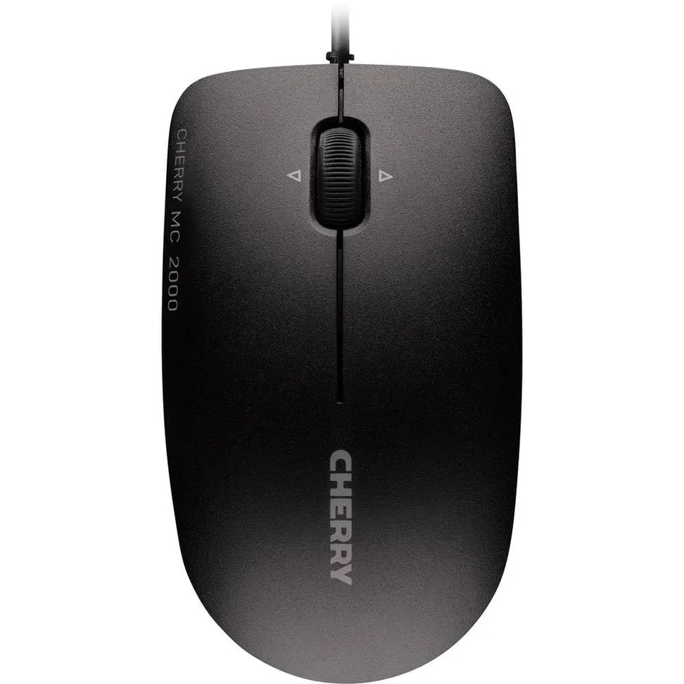 cherry-mc-2000-kabelgebundene-maus-3-tasten-symmetrisch-1600-dpi-schwarz image 1