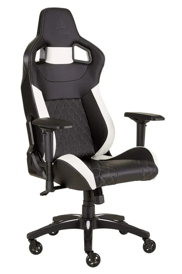 corsair-t1-race-gaming-stuhl-in-kunstleder-schwarz-wei image 1