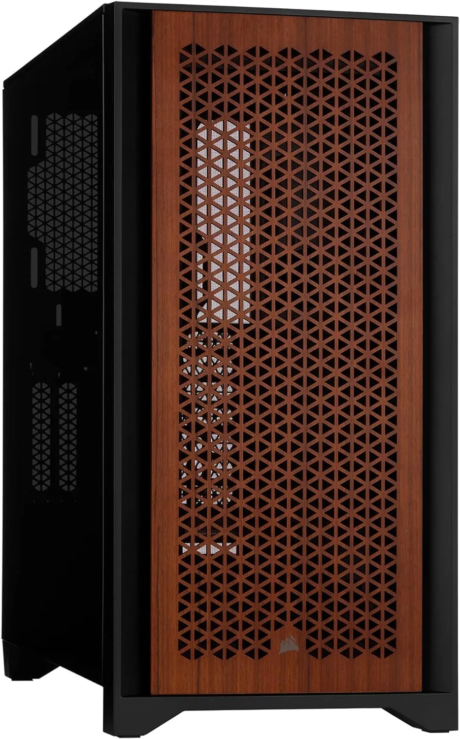 corsair-4000d-airflow-mid-tower-atx-geh-use-mit-teakholz-frontblende-schwarz image 1