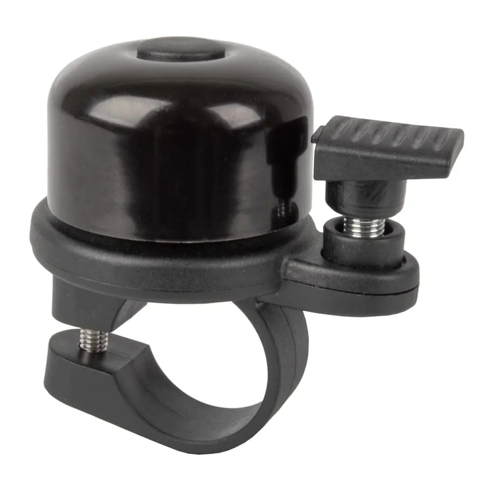 hama-airbell-fahrradklingel-f-r-apple-airtag-diebstahlschutz-85db-2-2cm-schwarz image 1