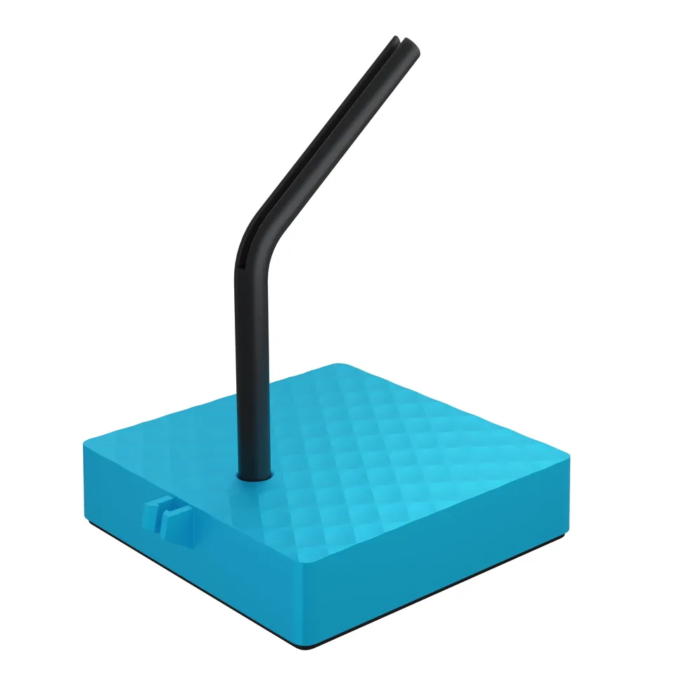 cherry-xtrfy-b4-maus-bungee-flexibler-silikonarm-stabiler-standfu-miami-blue image 1