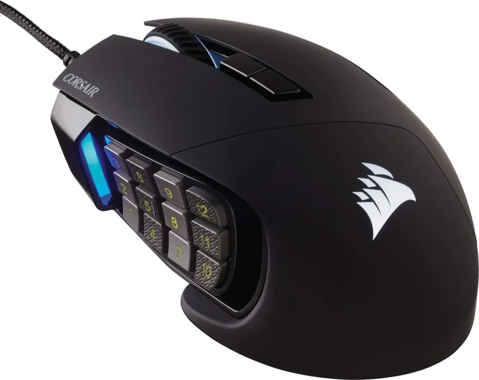 corsair-scimitar-rgb-elite-kabelgebundene-moba-mmo-gaming-maus image 1