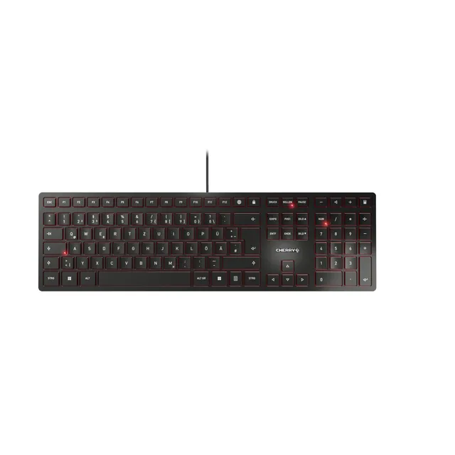 cherry-kc-6000-slim-kabellose-usb-tastatur-mit-sondertasten image 1