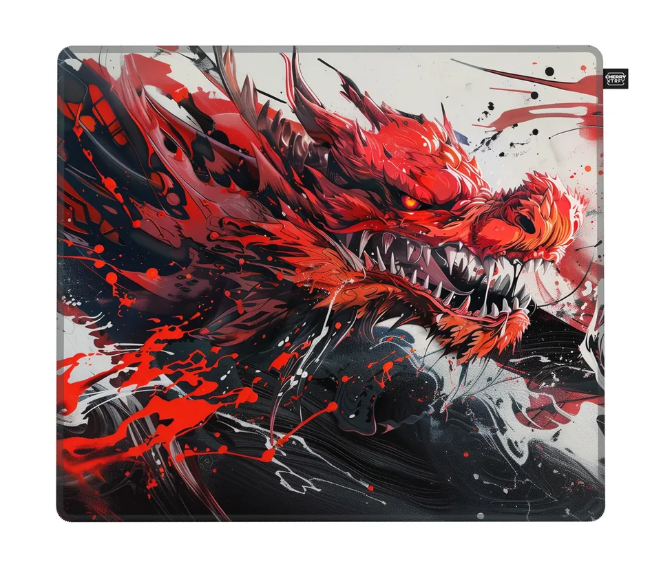cherry-xtrfy-gp6-gaming-mauspad-aus-stoff-460-x-400-x-4-mm-hydrus-red image 1