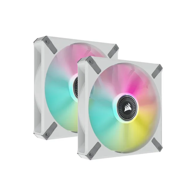 corsair-icue-ml140-rgb-elite-pwm-140mm-l-fter-dualpack-wei-mit-icue-lighting-nod image 1