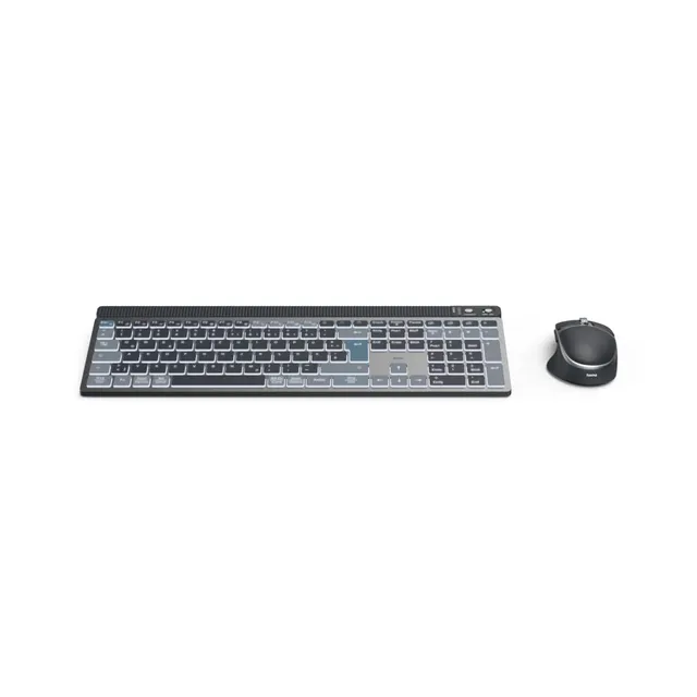 hama-tastatur-maus-set-kabellos-multi-device-funk-bluetooth-led-qwertz-de-leise- image 1