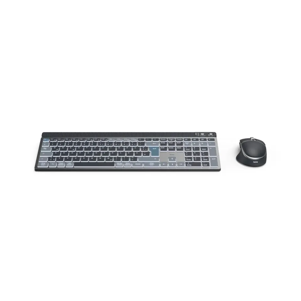 hama-tastatur-maus-set-kabellos-multi-device-funk-bluetooth-led-qwertz-de-leise- image 1