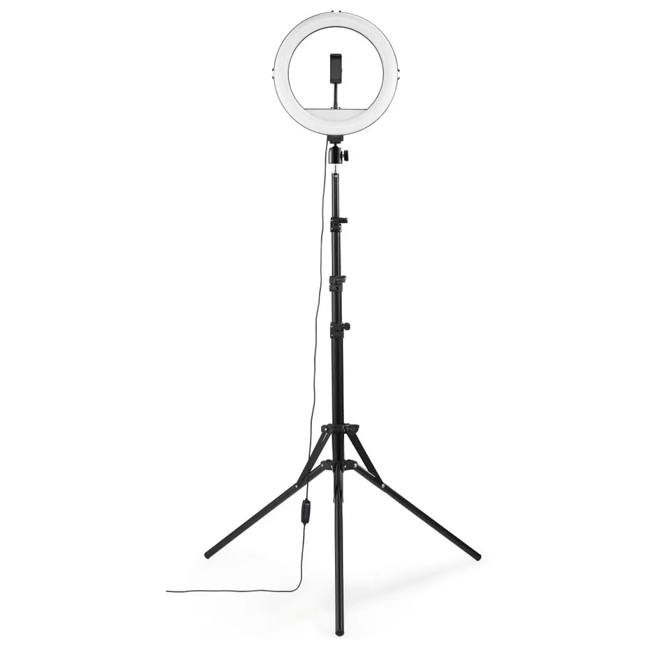 hama-led-ringlicht-mit-stativ-12-30cm-f-r-smartphone-inkl-bluetooth-fernausl-ser image 1