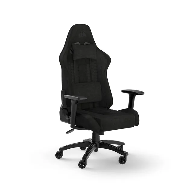 corsair-tc100-relaxed-stoff-gaming-stuhl-schwarz image 1