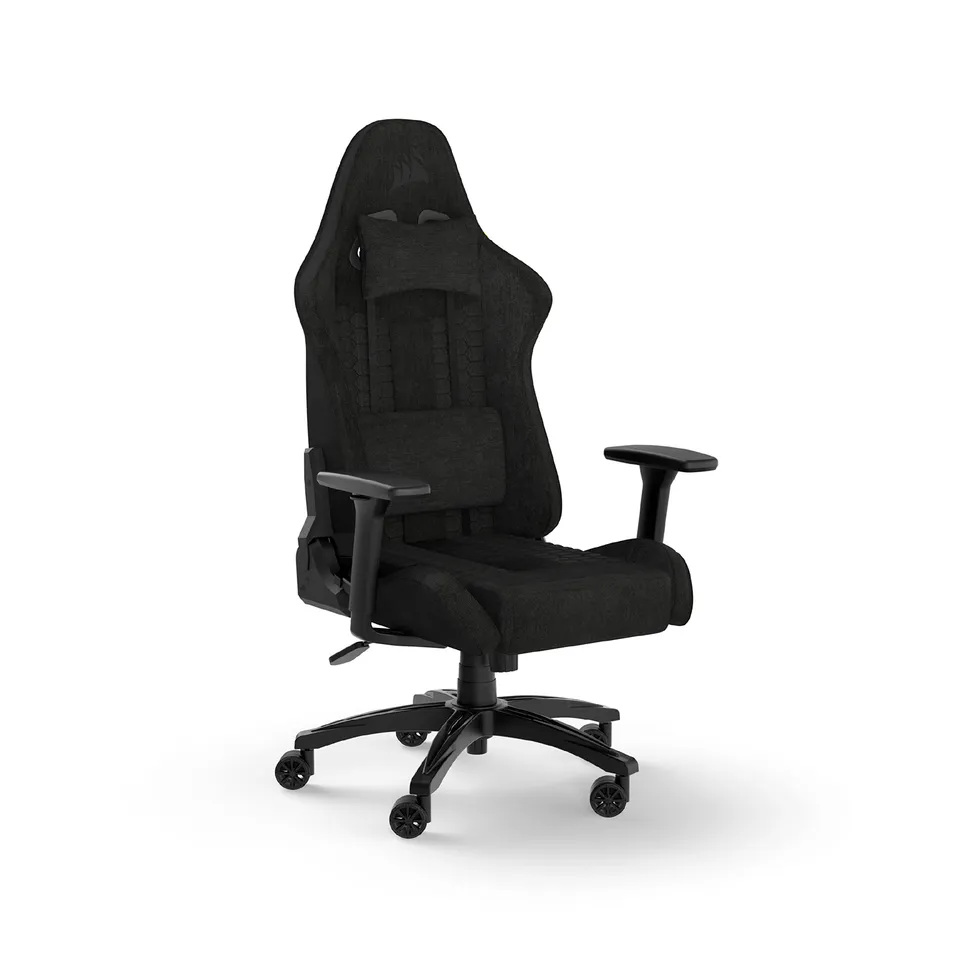 corsair-tc100-relaxed-stoff-gaming-stuhl-schwarz image 1