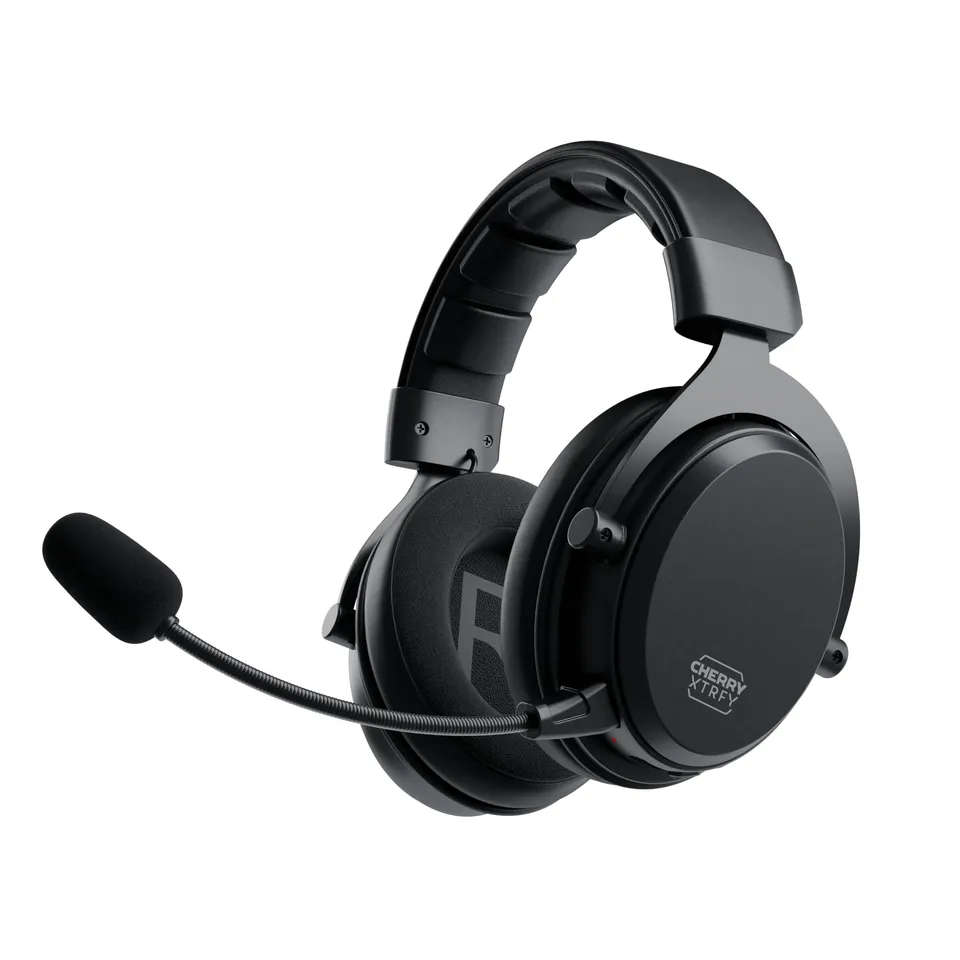 cherry-xtrfy-h3-wireless-gaming-headset-schwarz image 1