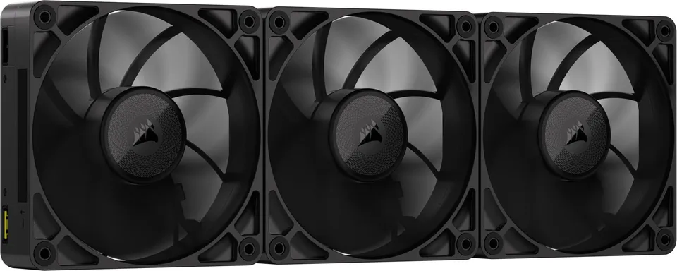 corsair-icue-link-rx120-max-120mm-pwm-l-fter-mit-system-hub-3er-pack-schwarz image 1
