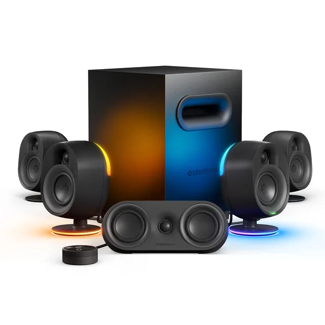steelseries-arena-9-5-1-gaming-lautsprechersystem-mit-kabellosen-rear-lautsprech image 1