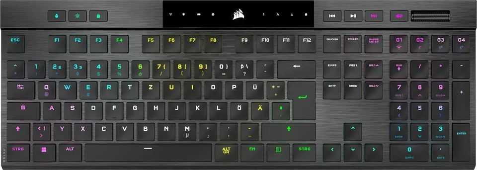 corsair-k100-air-wireless-rgb-mechanische-gaming-tastatur-schwarz image 1