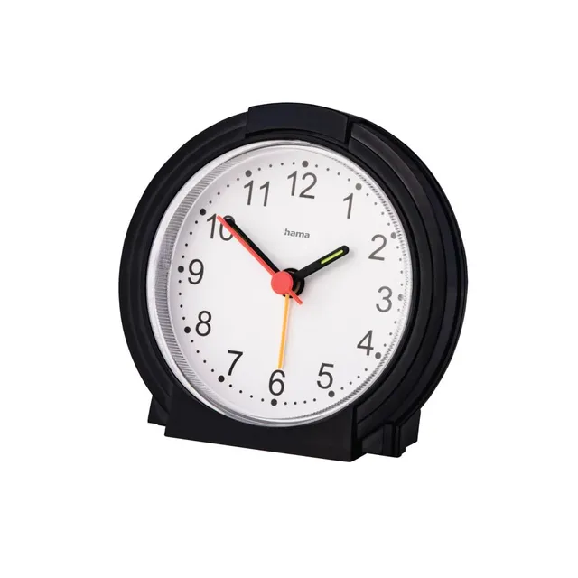 hama-classic-analoger-wecker-ohne-ticken-batteriebetriebene-uhr-mit-alarmfunktio image 1