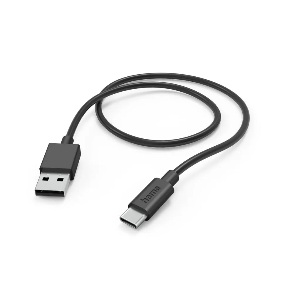 hama-usb-kabel-usb-a-auf-usb-c-1-m-schnellladen-daten-bertragung image 1