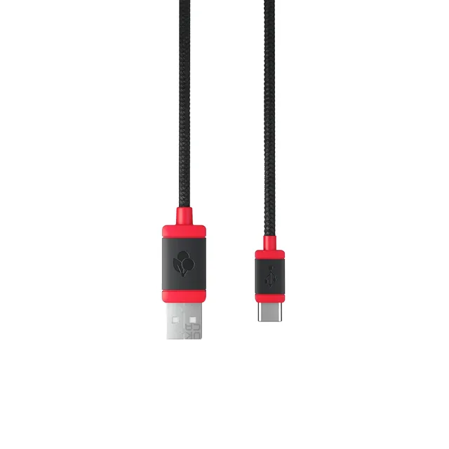 cherry-usb-cable-1-5-geflochtenes-usb-c-auf-usb-a-kabel-1-5-m-schwarz image 1