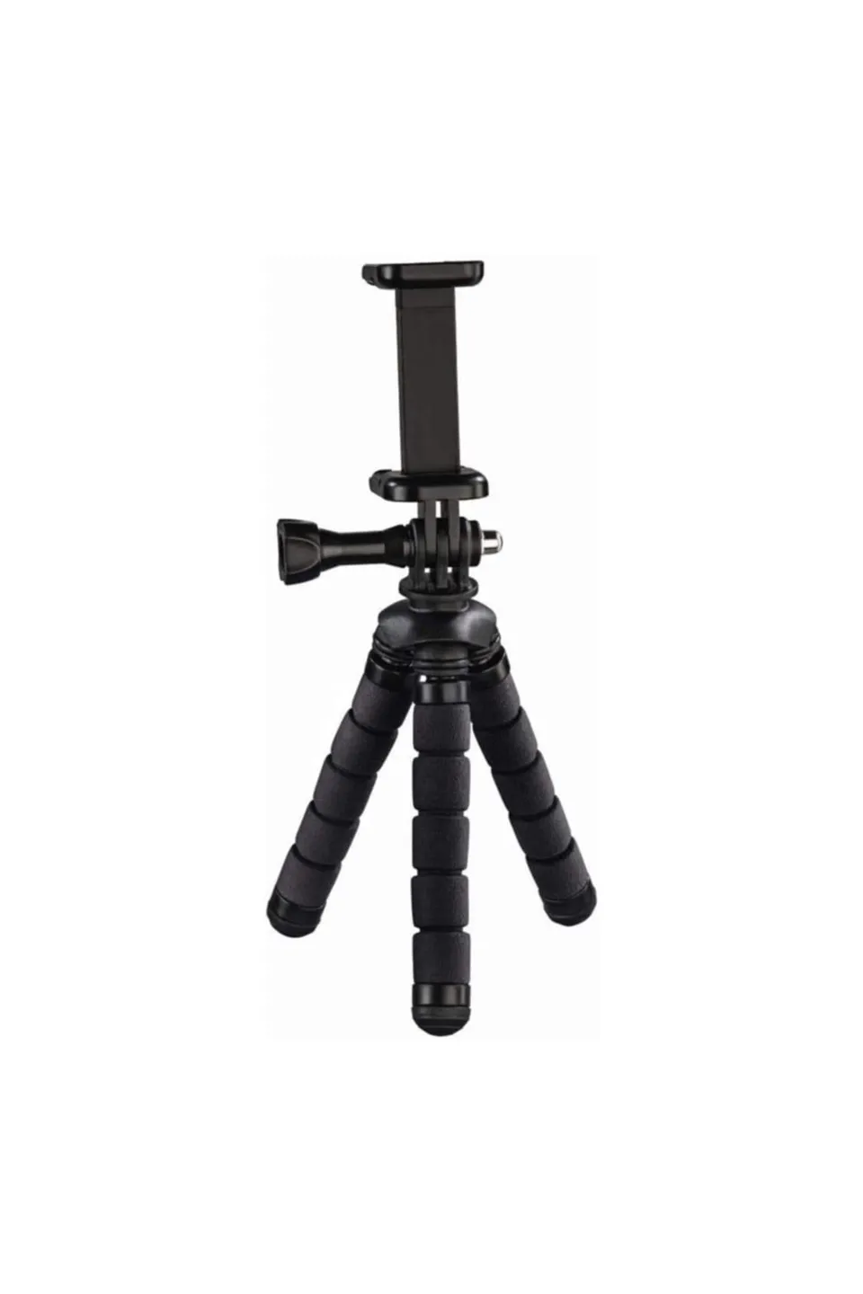 hama-flex-mini-stativ-f-r-smartphones-und-gopro-5-5-bis-7-8-cm-schwarz-00178366 image 1