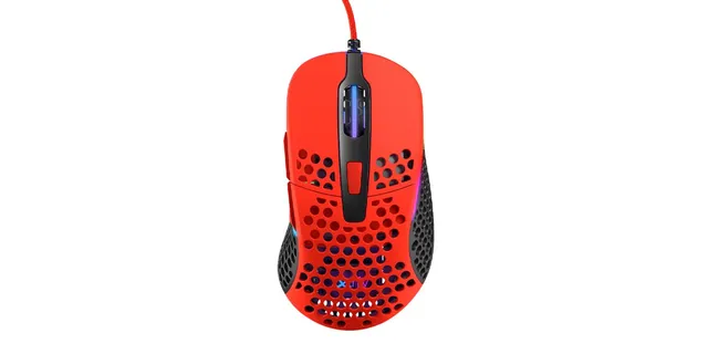 xtrfy-m4-rgb-leichte-kabelgebundene-gaming-maus-kripparrian-red-edition image 1