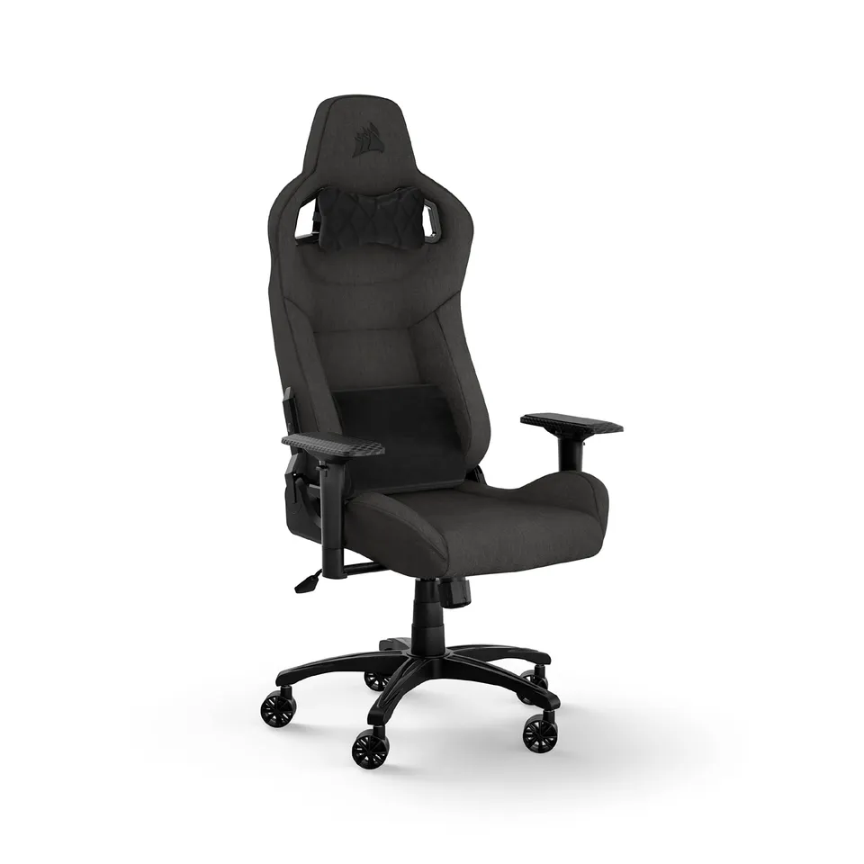 corsair-t3-rush-gaming-stuhl-mit-stoffbezug-2023-rennsport-design-verstellbare-4 image 1