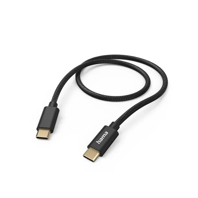 hama-fabric-usb-c-auf-usb-c-ladekabel-nylon-1-5-m-schnellladung-datenkabel-schwa image 1