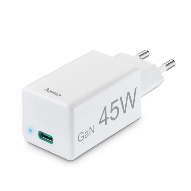 hama-gan-45w-usb-c-schnellladeger-t-mit-power-delivery-qualcomm-quick-charge-3-0 image 1