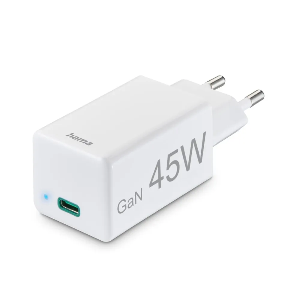 hama-gan-45w-usb-c-schnellladeger-t-mit-power-delivery-qualcomm-quick-charge-3-0 image 1