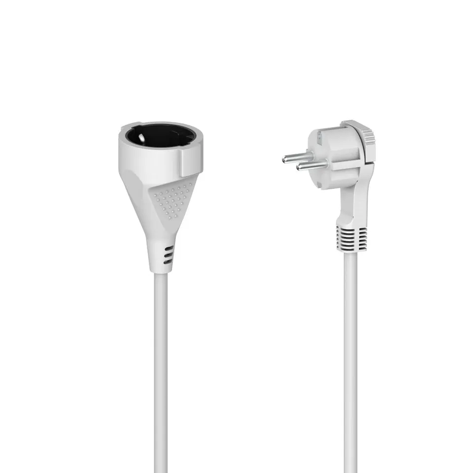 hama-verl-ngerungskabel-5-m-mit-schuko-flachstecker-wei-f-r-innenbereich image 1