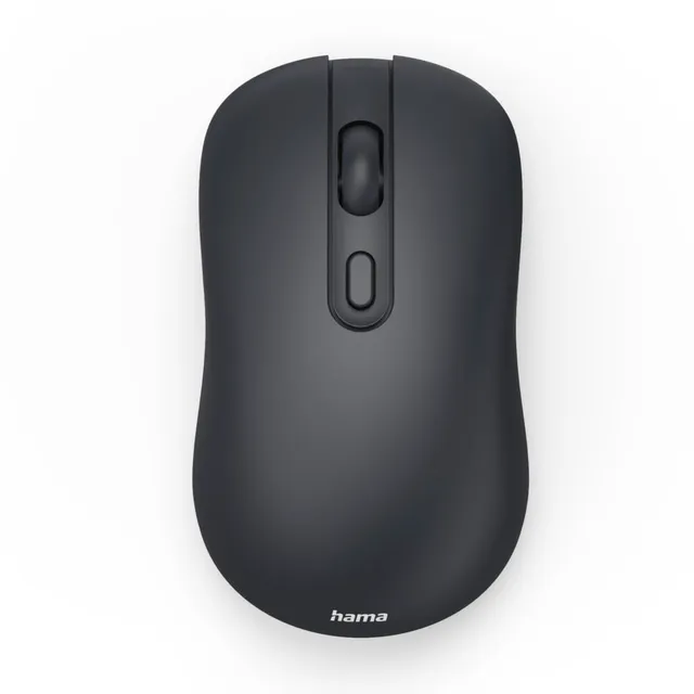 hama-wahre-kabellose-maus-optische-funkmaus-wm-200-2-4-ghz-4-tasten-leise-schwar image 1