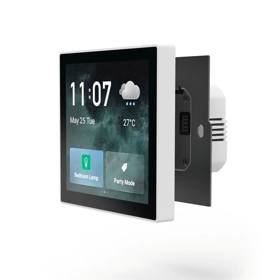 hama-smart-home-zentrale-mit-4-zoll-touchscreen-display-zigbee-3-0-gateway-wei-f image 1