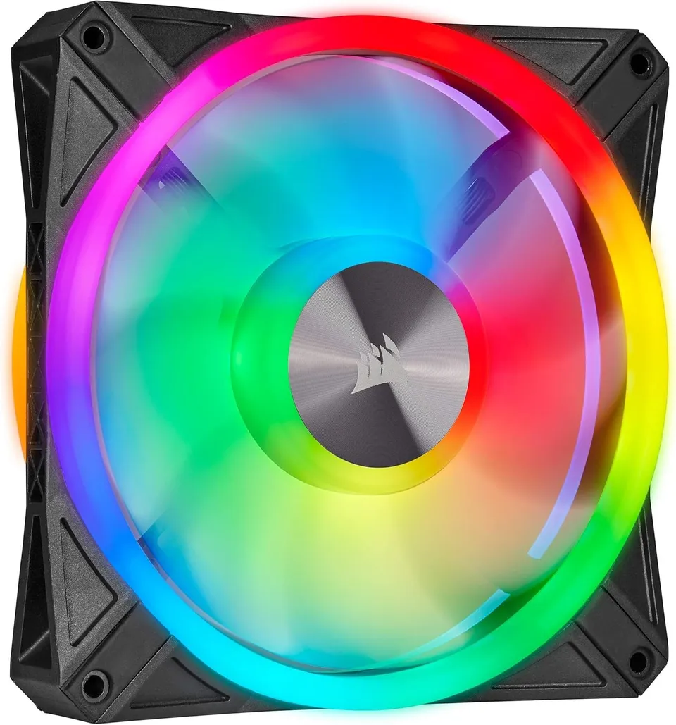corsair-icue-ql140-rgb-140mm-l-fter-einzeln-34-rgb-leds-pwm-bis-1-250-u-min image 1